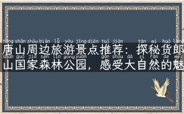 唐山周边旅游景点推荐：探秘货郎山国家森林公园，感受大自然的魅力