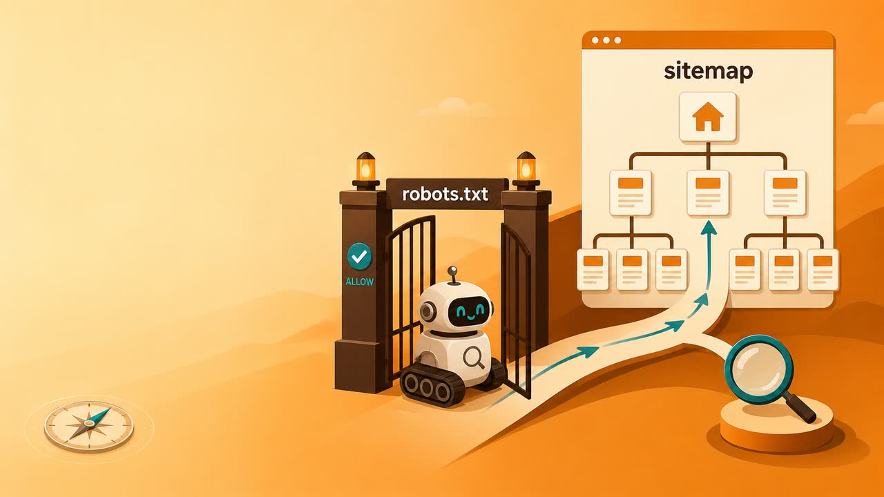 robots.txt 与 sitemap：搜索引擎抓取的入门配置